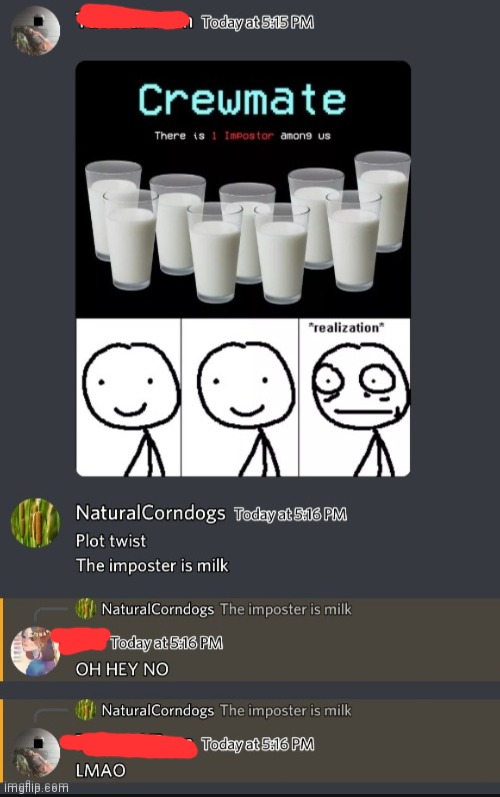 "milk" | made w/ Imgflip meme maker