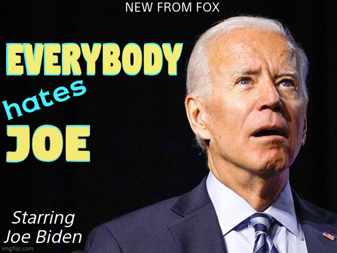 Everybody hates Joe | NEW FROM FOX; Starring Joe Biden | image tagged in memes,creepy joe biden,fox,government corruption,political meme | made w/ Imgflip meme maker