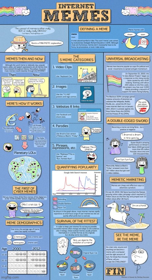 Internet Memes: An Online Odyssey (Not Mine - Repost) | image tagged in simothefinlandized,memes,internet,tutorial,infographic,repost | made w/ Imgflip meme maker