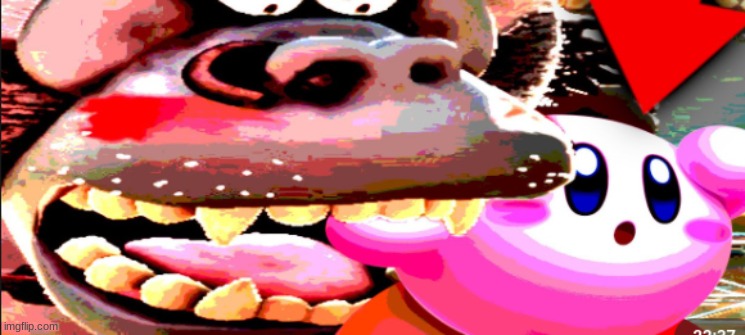 HoLy ShEt Big monke Kilt Kirbo   GONE WRONG | made w/ Imgflip meme maker