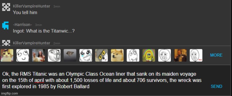 I know a lot about this topic | image tagged in rms titanic | made w/ Imgflip meme maker