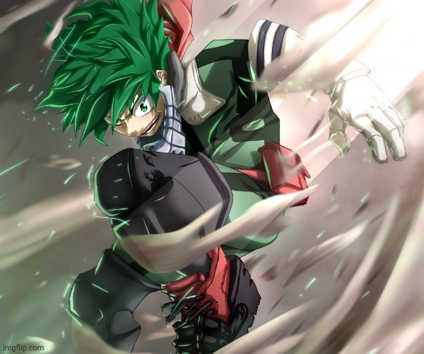 This looks so epic | image tagged in deku | made w/ Imgflip meme maker