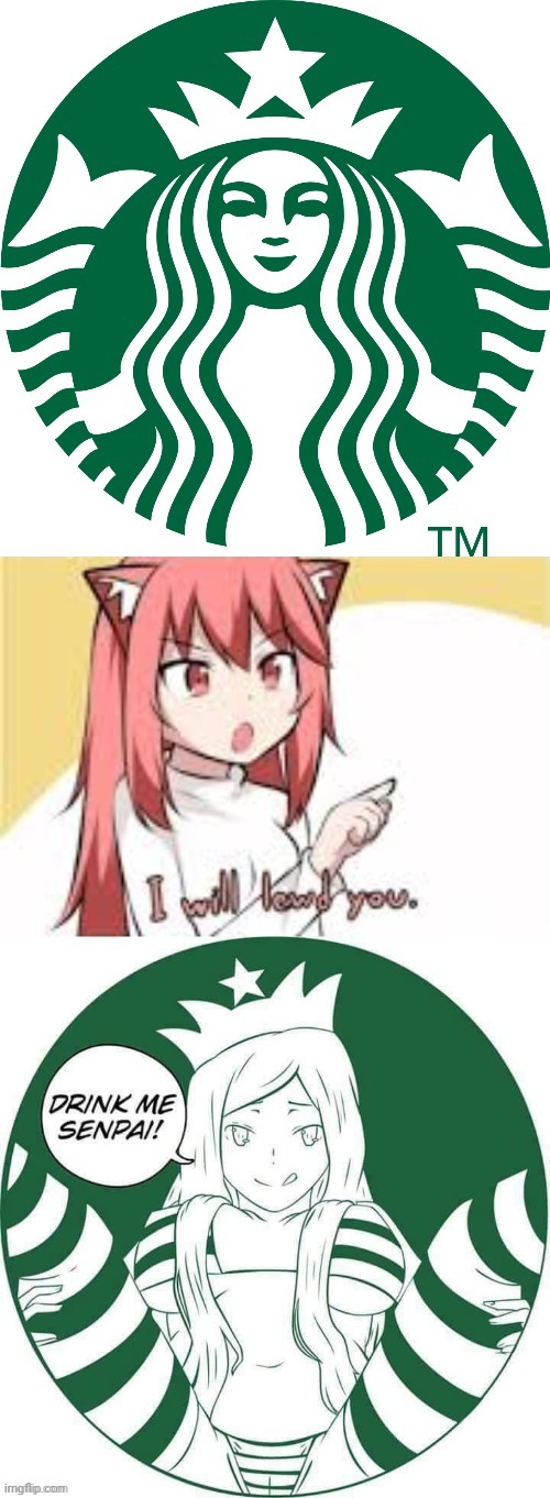 Will You Drink Her? | image tagged in nsfw,starbucks,rule 34,anime,memes,lewd | made w/ Imgflip meme maker