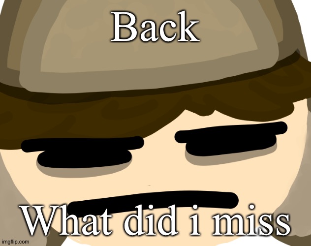 Nvm, not really my last post | Back; What did i miss | image tagged in buryschyestov is tired of your bullshit | made w/ Imgflip meme maker