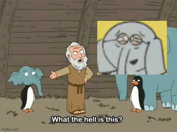 Elephant Penguin Meme | image tagged in elephant penguin meme | made w/ Imgflip meme maker