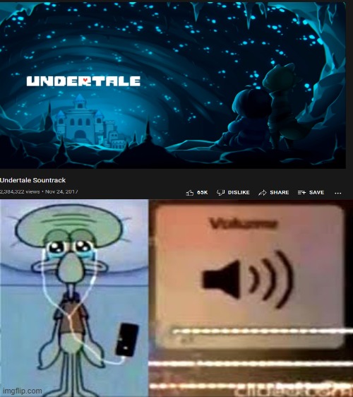 Undertale Soundtrack moment | made w/ Imgflip meme maker