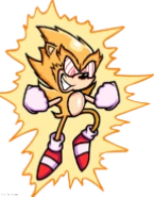 Fleetway super sonic aka sonic super | image tagged in fleetway super sonic aka sonic super | made w/ Imgflip meme maker