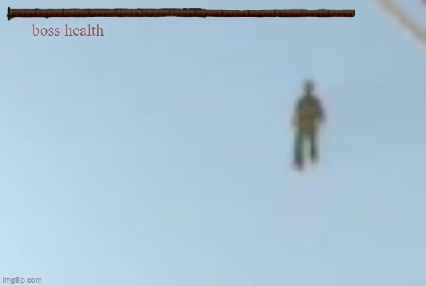 boss health | made w/ Imgflip meme maker