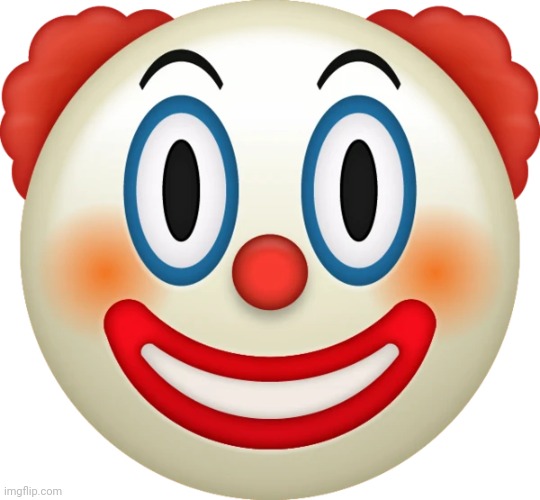 Clown emoji | image tagged in clown emoji | made w/ Imgflip meme maker