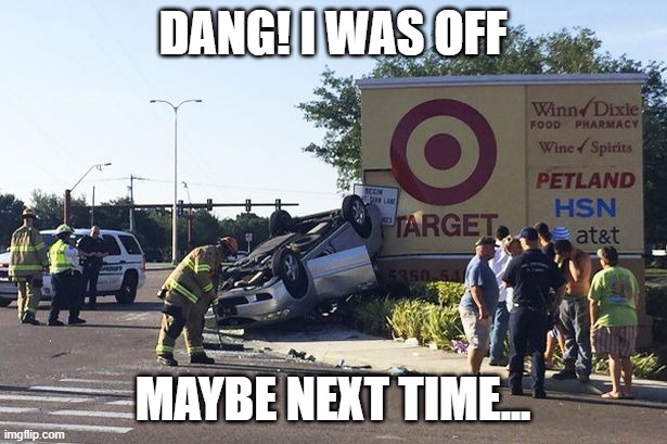 Target car crash Memes - Imgflip