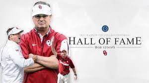 High Quality Bob Stoops in the hall of fame Blank Meme Template