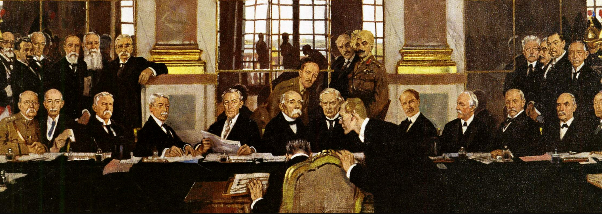 High Quality Treaty of Versailles Blank Meme Template