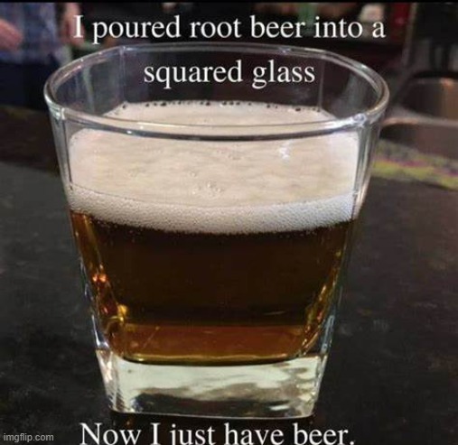 No Mug Root Beer = Zad | made w/ Imgflip meme maker
