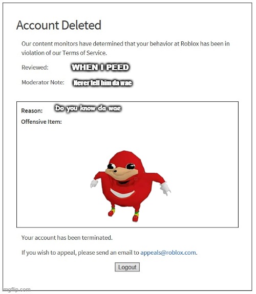 Roblox Moderation is STILL a JOKE! THEY DELETED BUILDERMAN