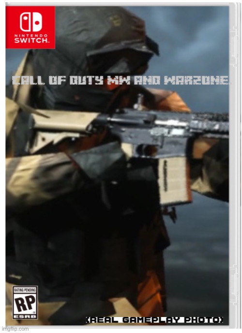 CoD’s already been released multiple time on the DS, so it makes sense. | image tagged in nintendo switch,call of duty | made w/ Imgflip meme maker