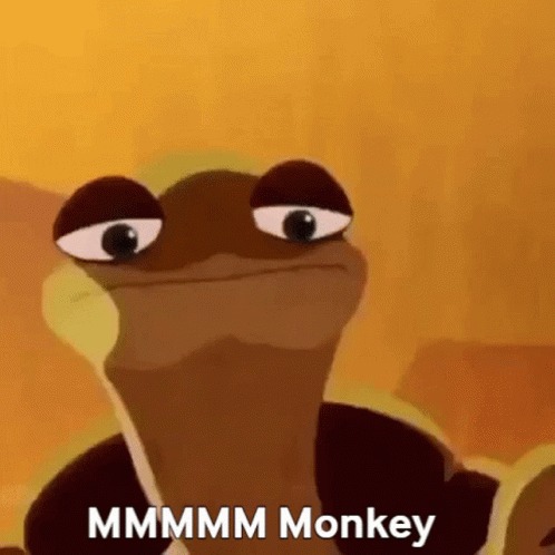 High Quality MMMMM Monkey Blank Meme Template