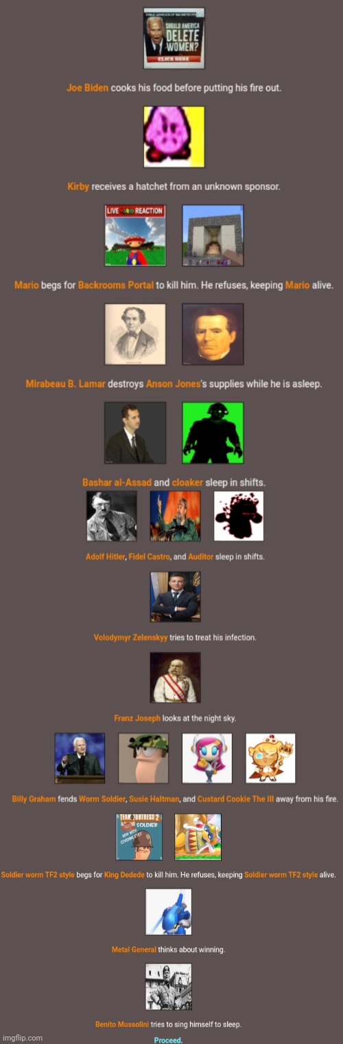 Mussolini thinks about Rome and Mario just wants to die, no shit | made w/ Imgflip meme maker