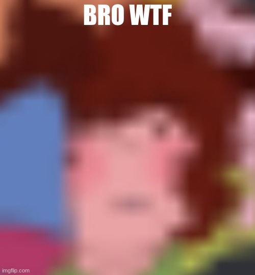 chara bro wtf | image tagged in chara bro wtf | made w/ Imgflip meme maker