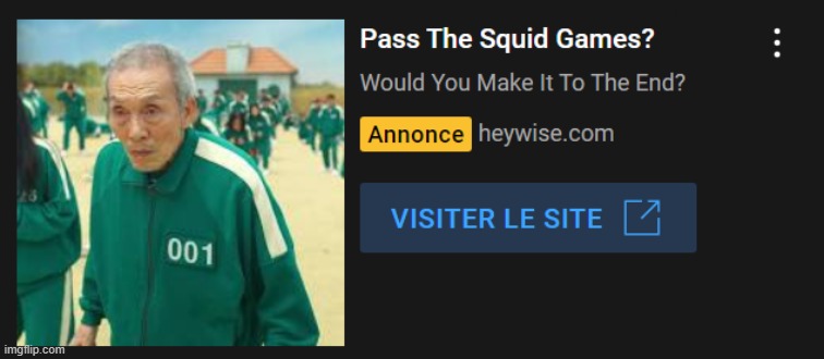 Squid Game ads be like: | image tagged in memes,squid game,ads,be like | made w/ Imgflip meme maker