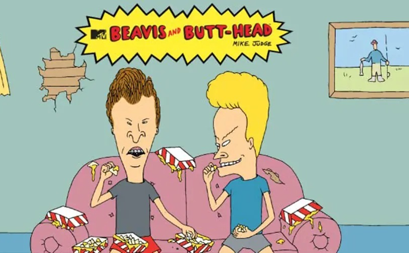 High Quality Beavis and Butthead Template Add Bands Blank Meme Template