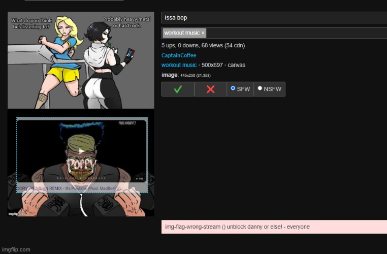 clown flag | made w/ Imgflip meme maker