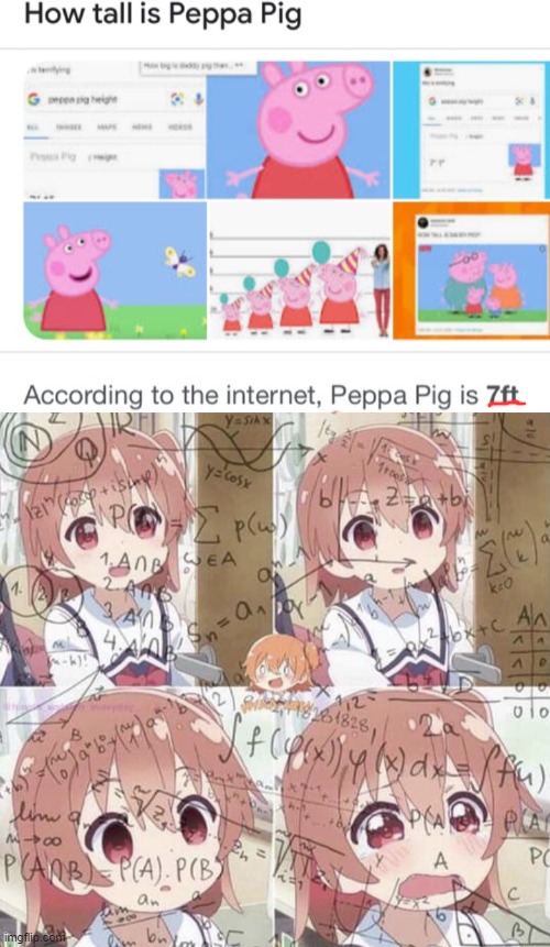 image tagged in anime math woman | made w/ Imgflip meme maker