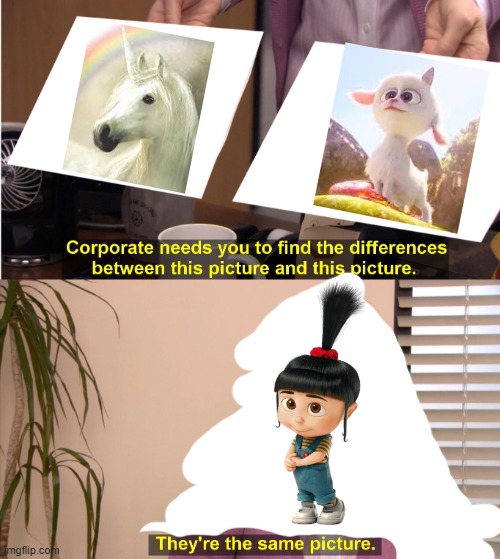 Hmmm... | image tagged in memes,they're the same picture,funny,meme,unicorn,goat | made w/ Imgflip meme maker