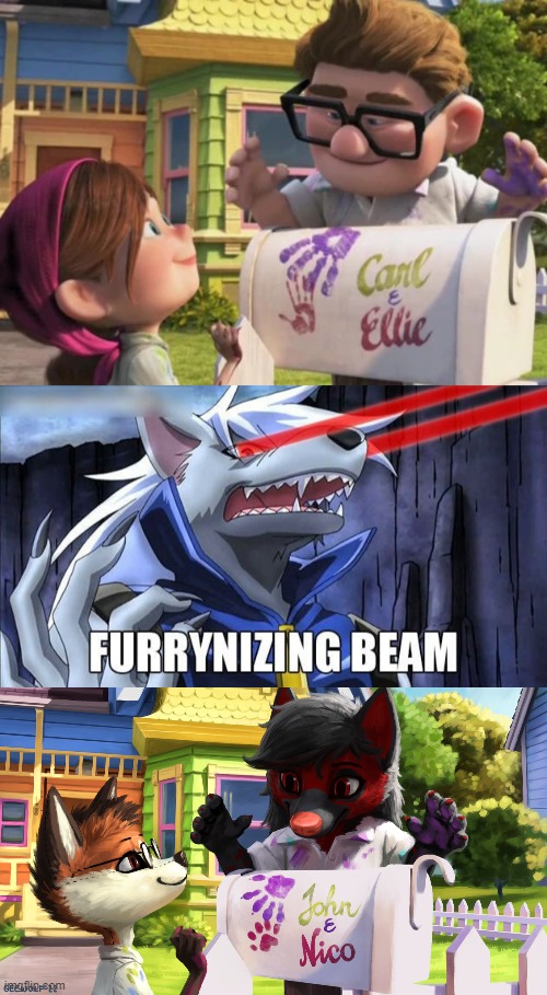 ^w^ (By GeeWolf) | image tagged in furrynizing beam,furry,memes,cute,up | made w/ Imgflip meme maker