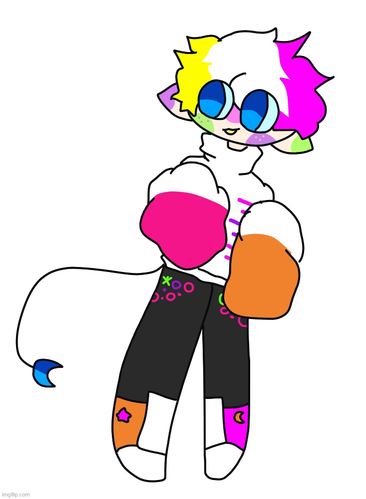 his name is Dot | image tagged in not my design | made w/ Imgflip meme maker
