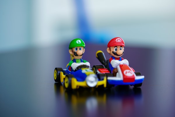High Quality Mario and Luigi Agreement Karts Blank Meme Template