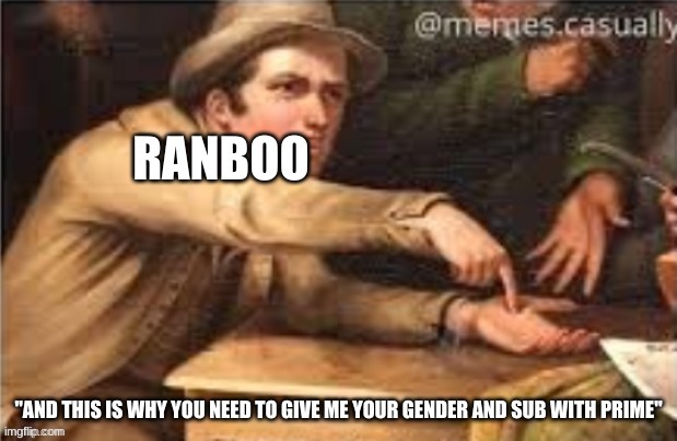 this is a repost from What_are_pronouns' account | image tagged in repost,ranboo,dream smp,twitch,gender | made w/ Imgflip meme maker