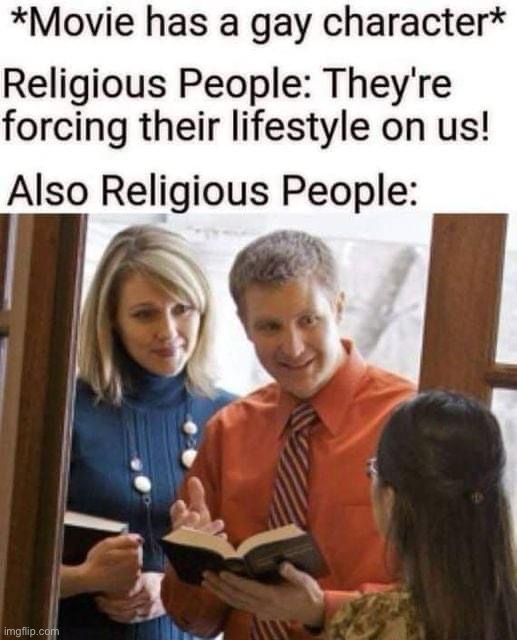 Religious homophobes | image tagged in religious homophobes,religion,anti-religion,homophobe,homophobia,homophobic | made w/ Imgflip meme maker