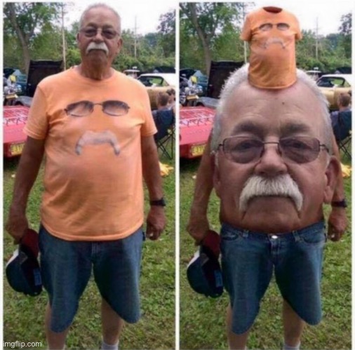 This is one of the funnier face swaps I’ve seen | made w/ Imgflip meme maker