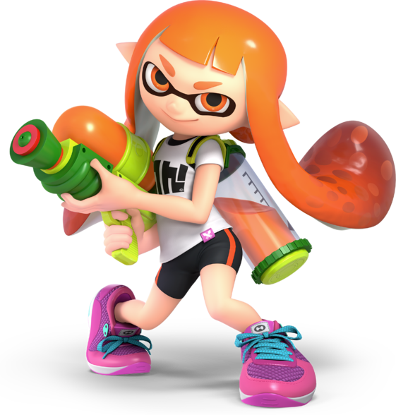 Inkling Girl Blank Meme Template