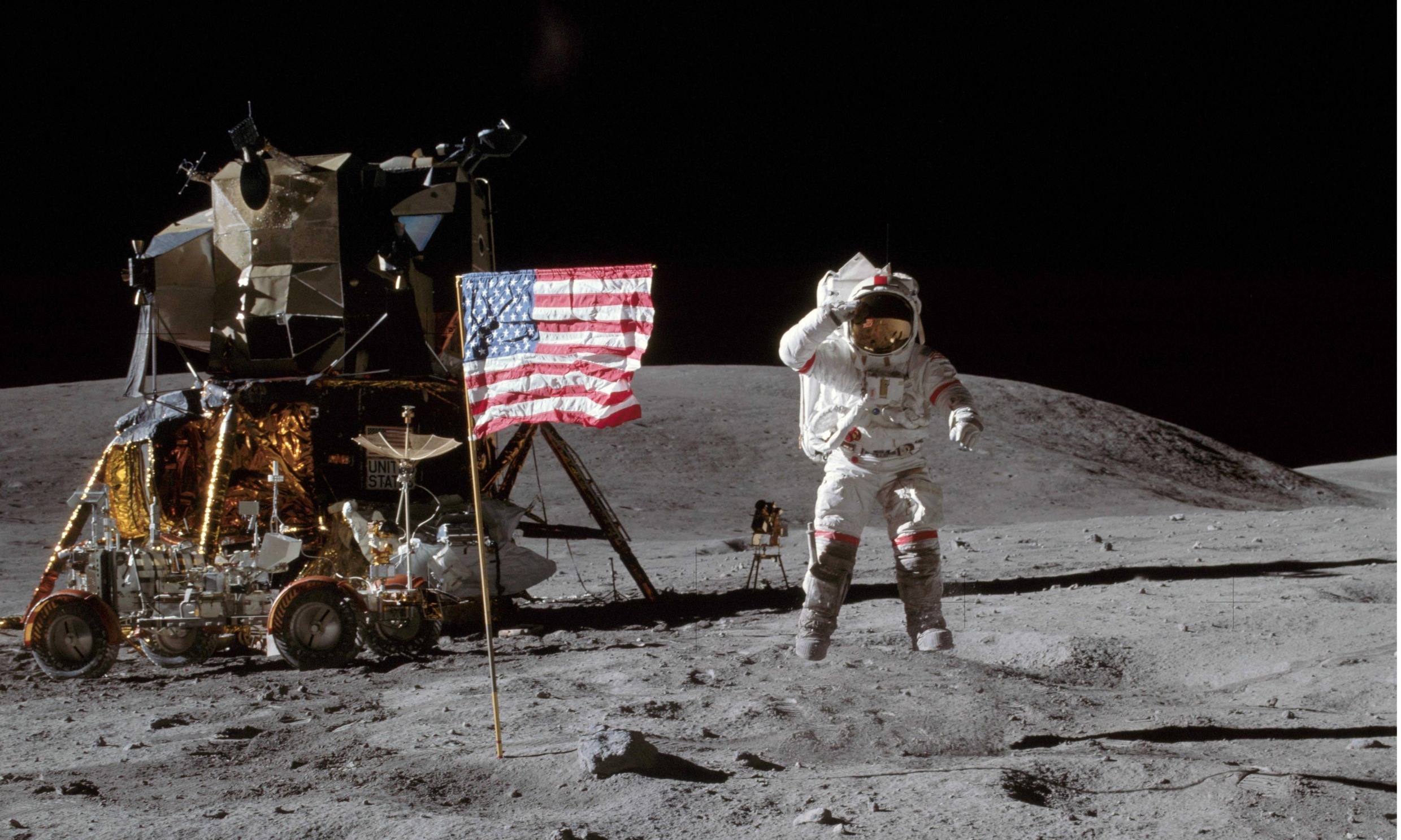 High Quality Moon landing Blank Meme Template