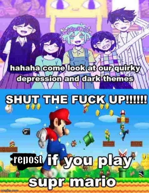 repost | made w/ Imgflip meme maker