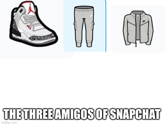 Everyone on snap ? | THE THREE AMIGOS OF SNAPCHAT | image tagged in snapchat | made w/ Imgflip meme maker