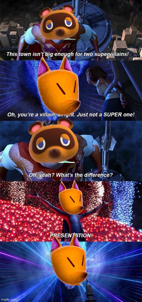 Animal Crossing | image tagged in animal crossing,megamind | made w/ Imgflip meme maker