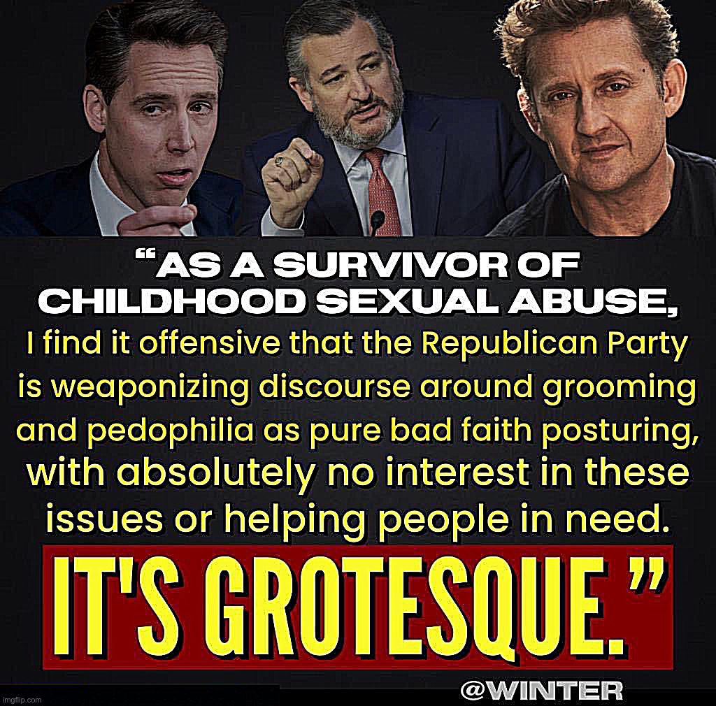 Republicans weaponizing grooming pedophilia | image tagged in republicans weaponizing grooming pedophilia | made w/ Imgflip meme maker