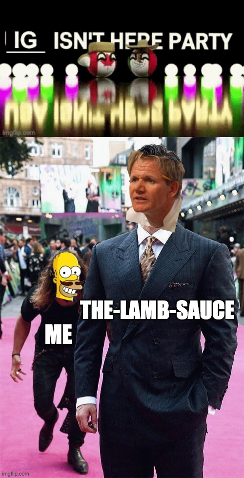 Yeah I'm still here ;) |  THE-LAMB-SAUCE; ME | image tagged in you,can,never,escape,me | made w/ Imgflip meme maker
