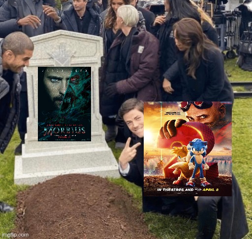 It happened again | image tagged in grant gustin over grave | made w/ Imgflip meme maker