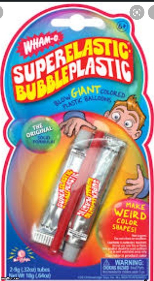 Super elastiv | image tagged in 70s toys kids nostalgia ballon bubble plastic | made w/ Imgflip meme maker