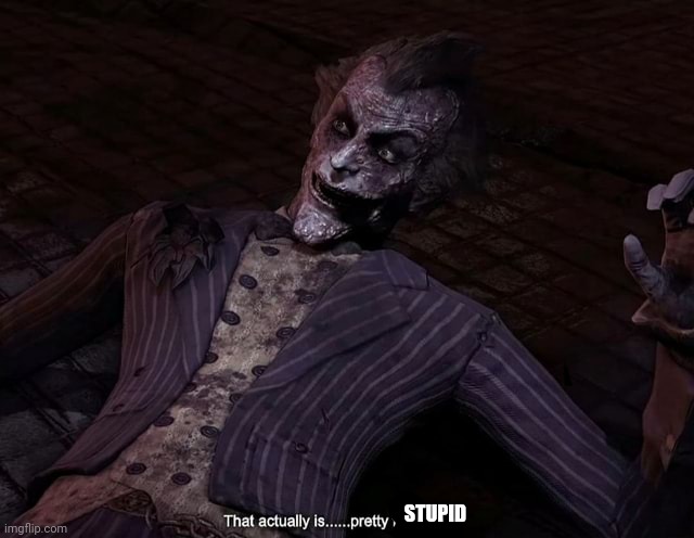 That actually is pretty funny | STUPID | image tagged in that actually is pretty funny | made w/ Imgflip meme maker
