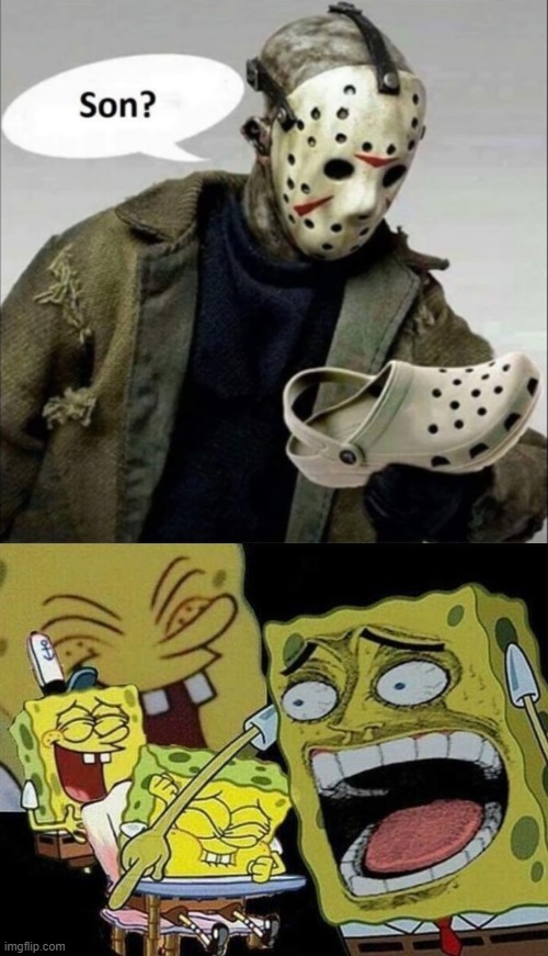 image tagged in spongebob laughing hysterically | made w/ Imgflip meme maker