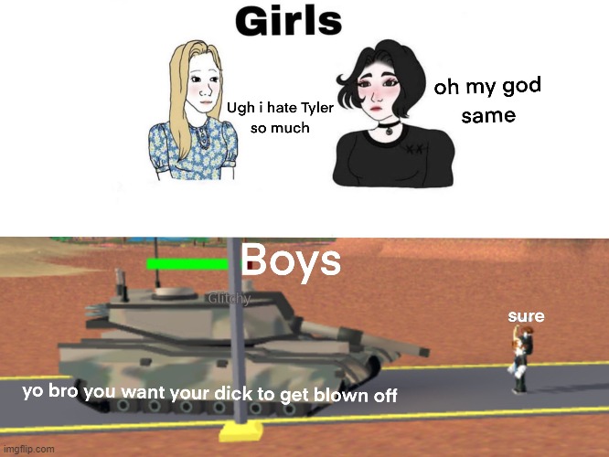 Girls talking vs boys talking | image tagged in memes | made w/ Imgflip meme maker