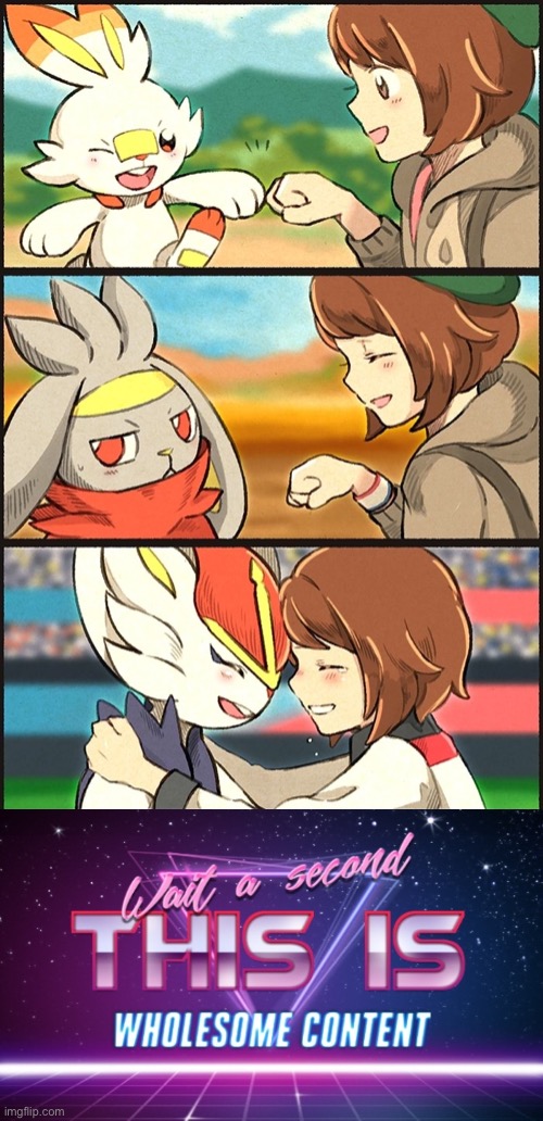 Wholesomeness | image tagged in pokemon,wholesome,comic | made w/ Imgflip meme maker