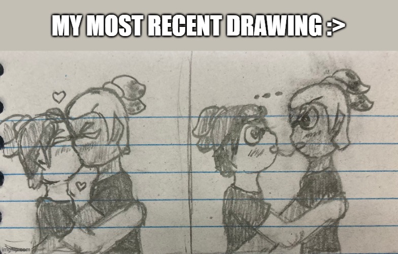 ik it's bad, i drew this at 11 pm | MY MOST RECENT DRAWING :> | made w/ Imgflip meme maker