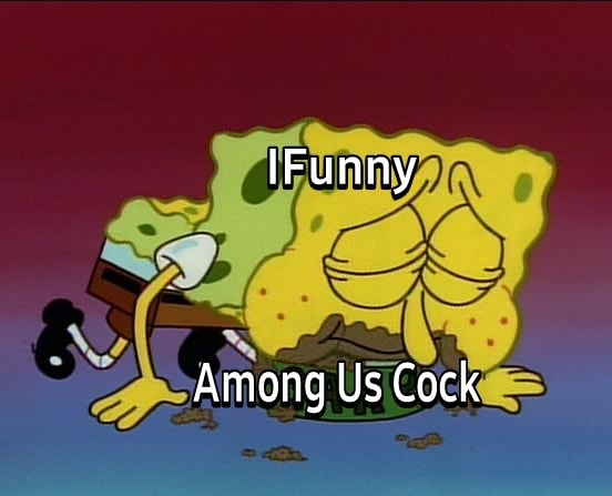 Among us spongebob Blank Meme Template