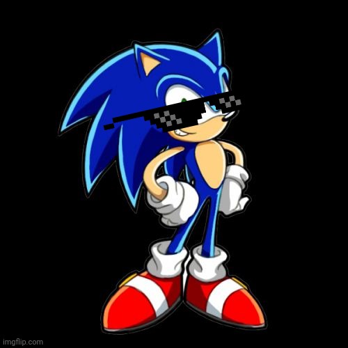 Sonic_Memes full image but less cringy | image tagged in memes,you're too slow sonic | made w/ Imgflip meme maker