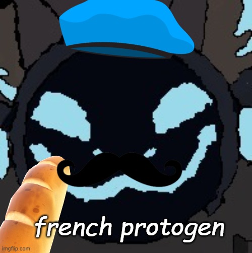 french protogen | made w/ Imgflip meme maker